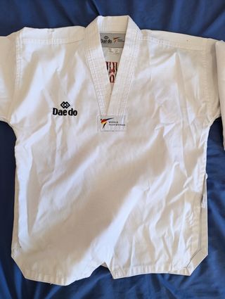 Kimono infantil Dae Do blanco