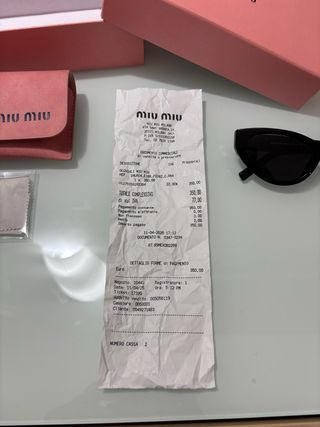 Occhiali da sole Miu Miu