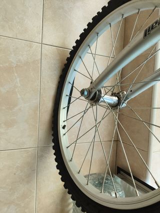 Bicicleta  con uso