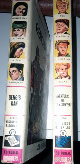 Aventuras de Tom Sawyer de 1968 Gengis Kan de 1967