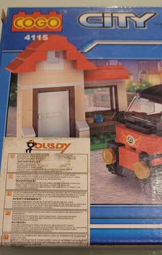 Juego construcción piezas colegio cogo CITY