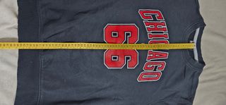 Felpa New Era Chicago Bulls 66 Nera Taglia M