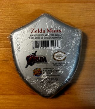 Caja Metálica Nintendo Zelda BotW Escudo Hyliano
