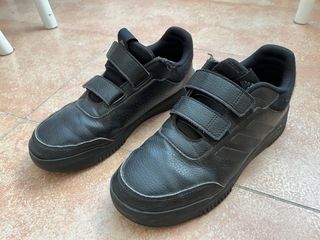 Zapatillas Adidas Tensaur Negras Velcro