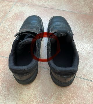 Zapatillas Adidas Tensaur Negras Velcro