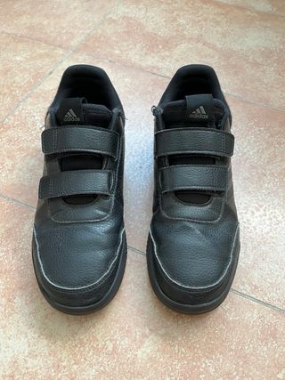 Zapatillas Adidas Tensaur Negras Velcro