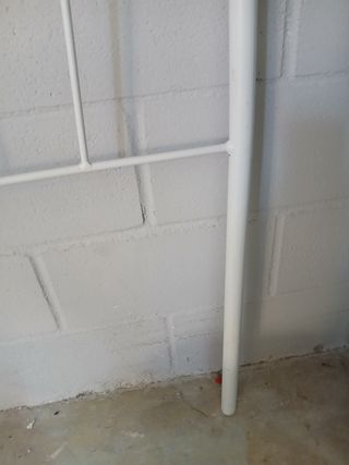 Mueblix CABECERO FORJA Nova - Blanco, 90 cm