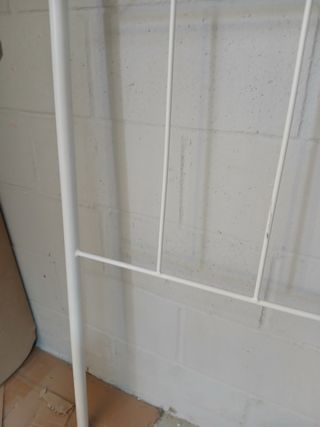 Mueblix CABECERO FORJA Nova - Blanco, 90 cm