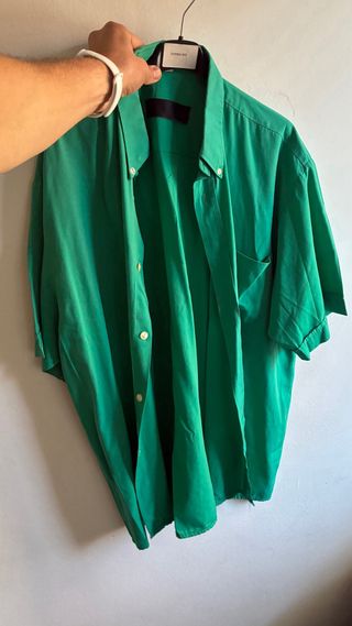 Camisa verde vintage