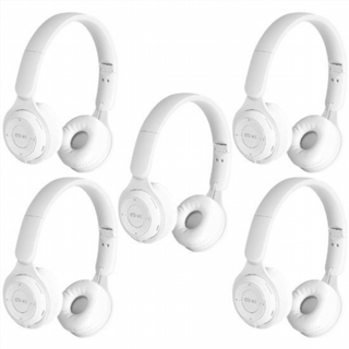 Auriculares Bluetooth Y08 blancos