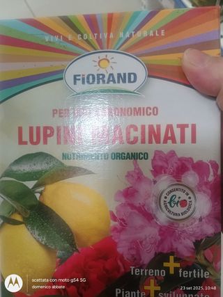 Concime organico Lupini Macinati Fiorand