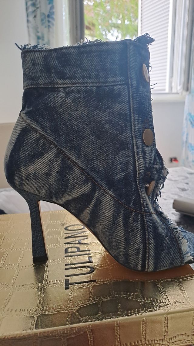 Stivaletti denim n.38