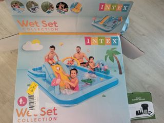 Piscina Hinchable Intex con Tobogán