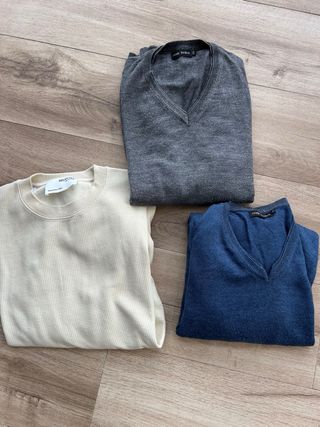Lote 3 jerseys talla XL