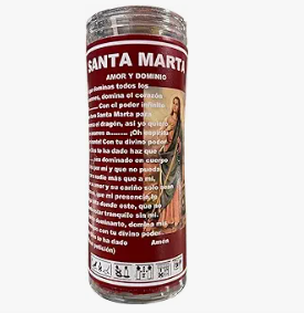 Velón Santa Marta Amor y Dominio
