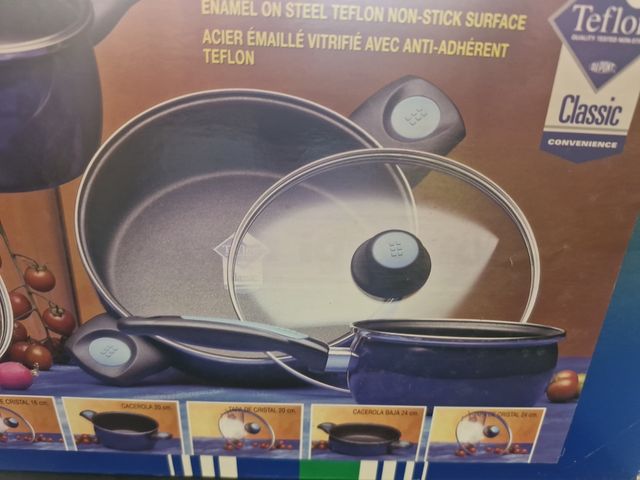 Conjunto de cozinha San Ignacio 8 Pcs Todos os tipos de fogões