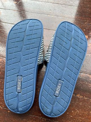 Chanclas Roxy Azul Rayas