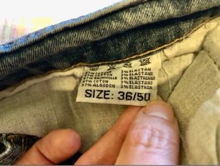 Jeans Blu Novilunio Tg 50