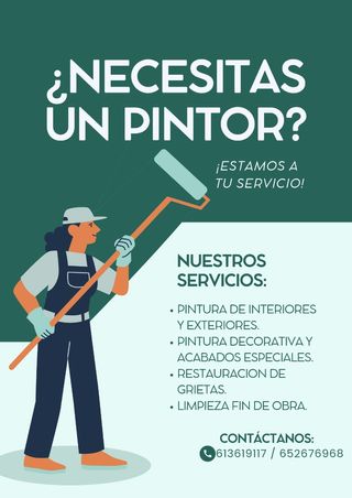 Pintor profesional a tu servicio
