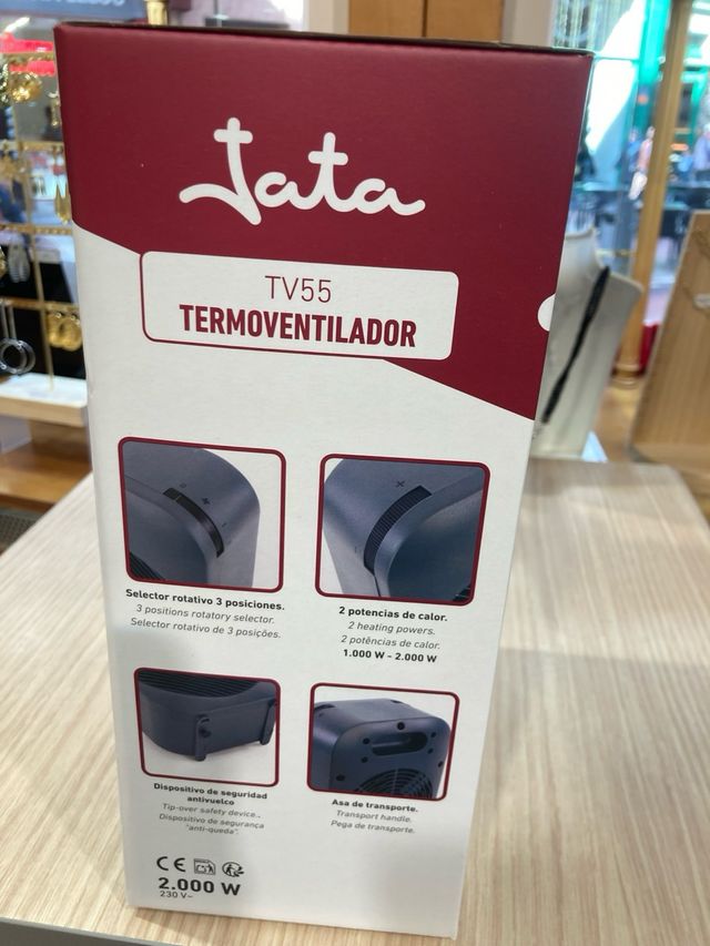 Calefactor Jata TV55 2000W Azul