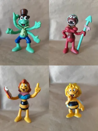 Figuras PVC La Abeja Maya Años 80 Schleich