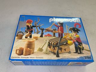 Playmobil 3794 Piratas Asado Playa