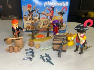 Playmobil 3794 Piratas Asado Playa