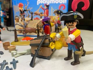 Playmobil 3794 Piratas Asado Playa