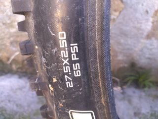Cubiertas Bici 27.5 X 2.50 - 65 PSI