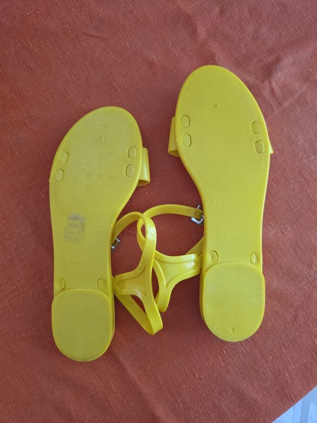 Sandali Imec Gialli Gomma