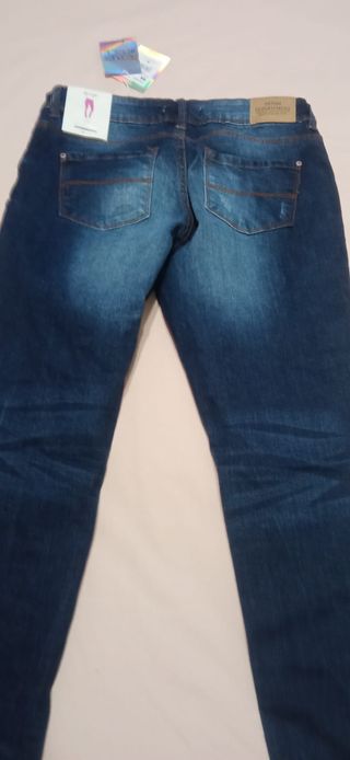 Pantalones vaqueros Piazza Italia Skinny Talla 44