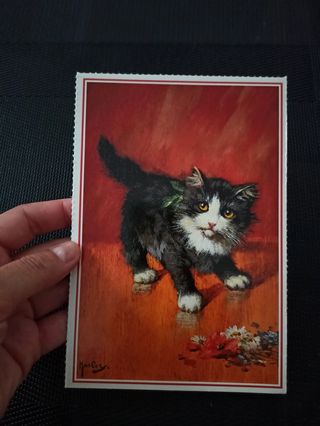 6 postales vintage