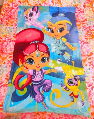Manta infantil Shimmer & Shine