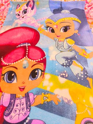 Manta infantil Shimmer & Shine