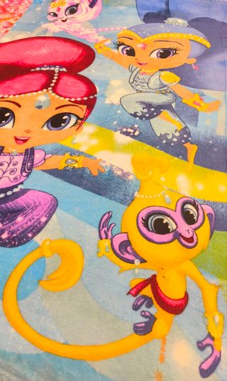 Manta infantil Shimmer & Shine