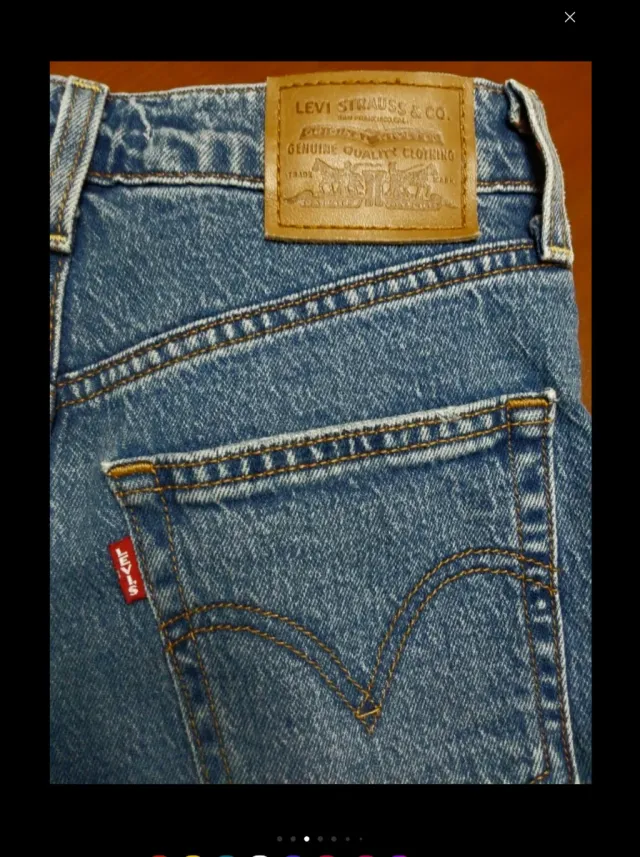 Pantalones Levi's Premium Ribcage Bell