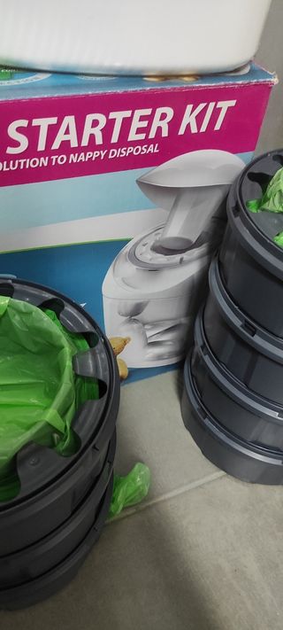 Pañalera Sangenic Tommee Tippee Starter Kit