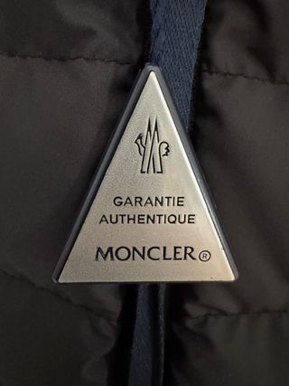 Chaqueta Moncler Perial Negra Acolchada