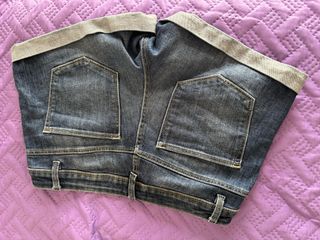 Pantalón corto vaquero Zara