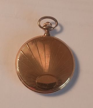 Reloj Titan Quartz Saboneta Chapado 10 Micras