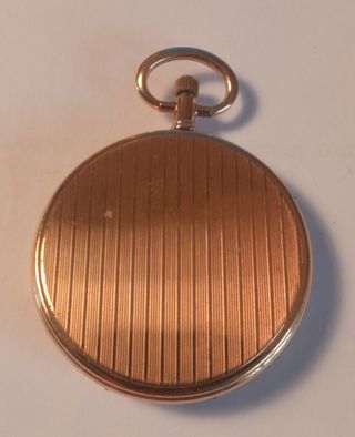 Reloj Titan Quartz Saboneta Chapado 10 Micras