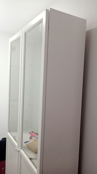 Librería Vitrina Ikea BILLY / OXBERG Blanca