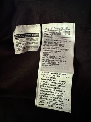 Levis Sherpa cuero búfalo 