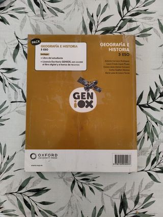 Geografía e Historia 3º ESO. Libro del estudian...