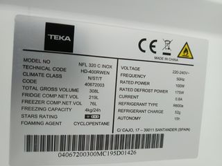 Nevera TEKA