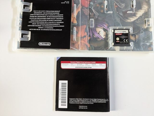 Gioco Lunar Knights Kojima Nintendo Ds PAL ita de
