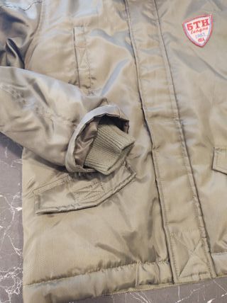 Parka bambino 5th League verde militare 11 anni