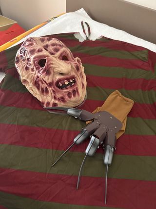 Disfraz Freddy Krueger - Máscara y Guante
