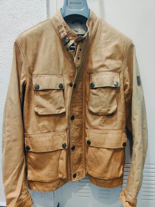 Cazadora BELSTAFF L M Chaqueta piel cuero xwz