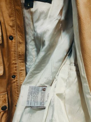 Cazadora BELSTAFF L M Chaqueta piel cuero xwz
